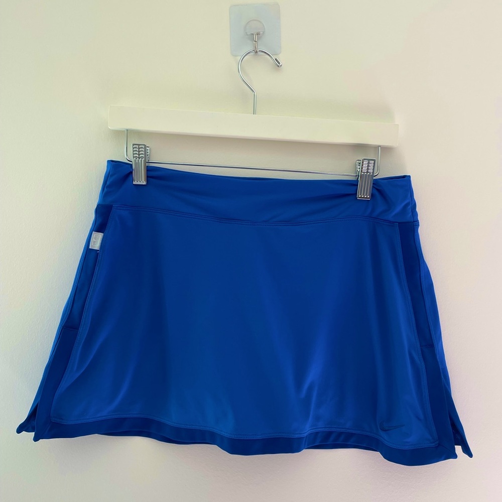 Nike Dri-Fit Blue Tennis Skirt in Medium
